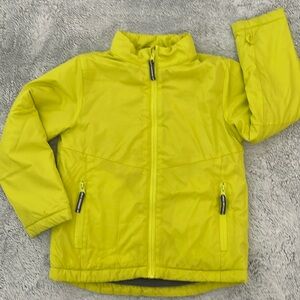 All In Motion Boys Neon Lime Coat  SZ S  6-7  Pockets 
Fleece lined